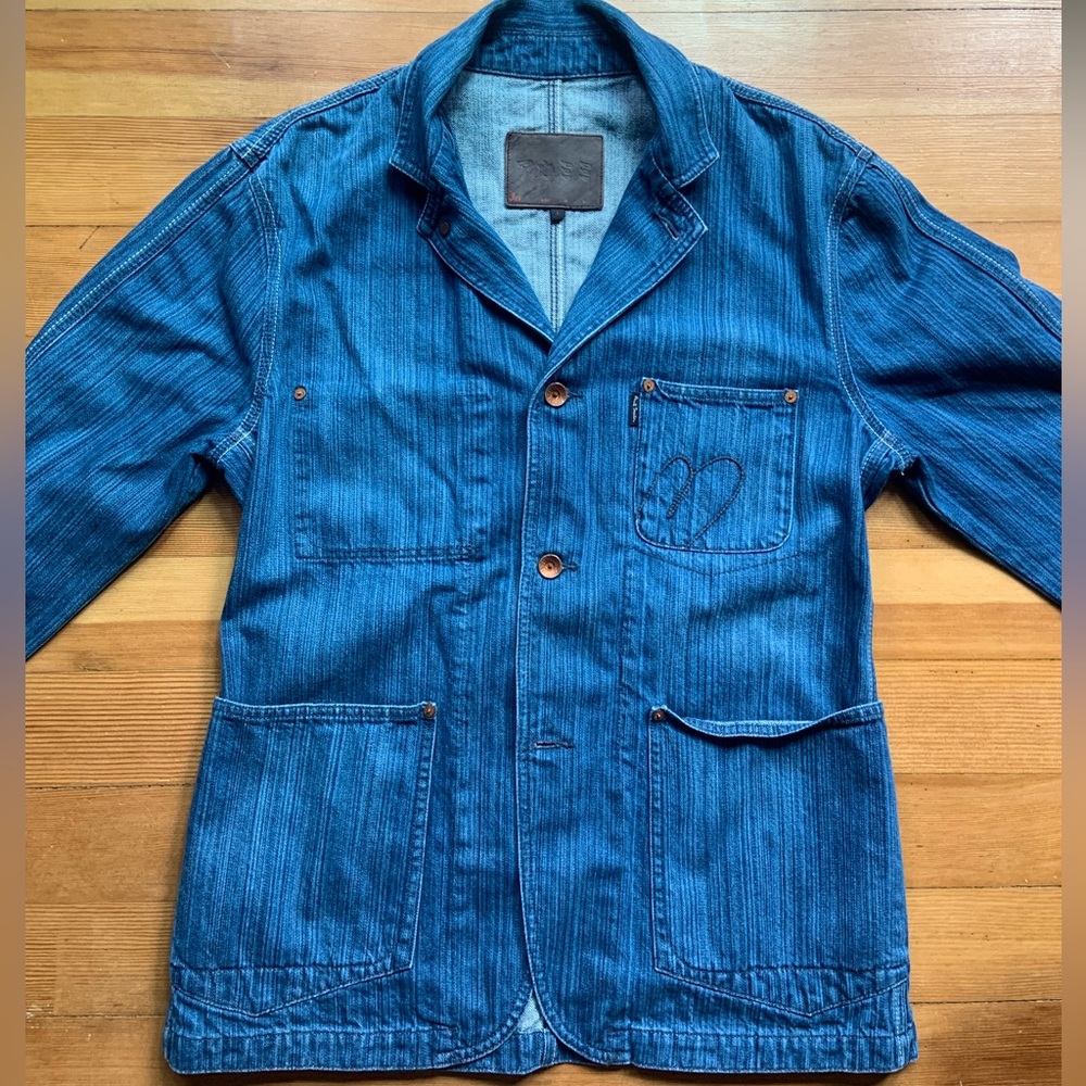 Paul Smith Red Ear Japanese denim Blazer/Chore coat